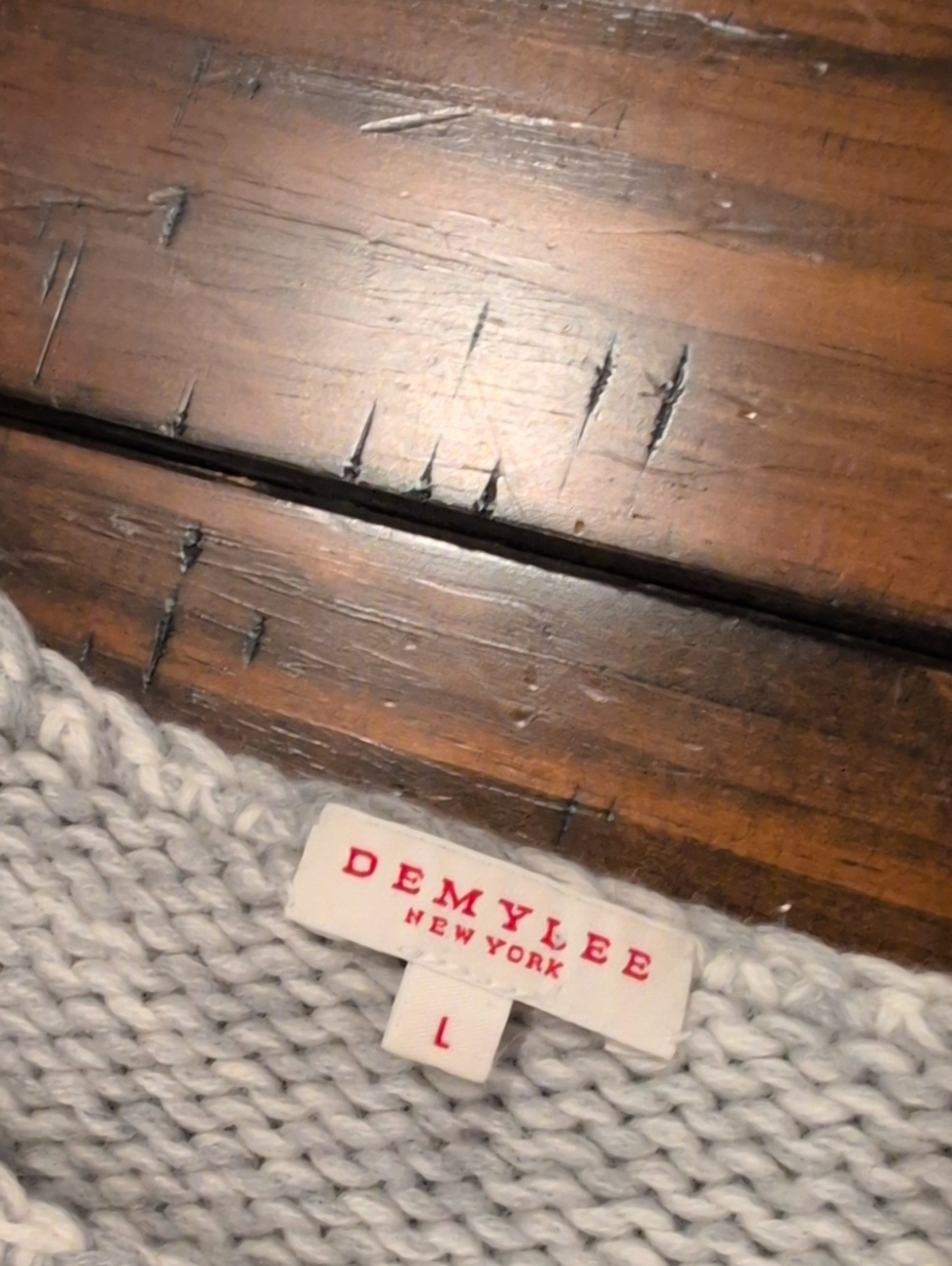Demylee Wool Racoon Wide Sleeve Sweater - Picture 4 of 7